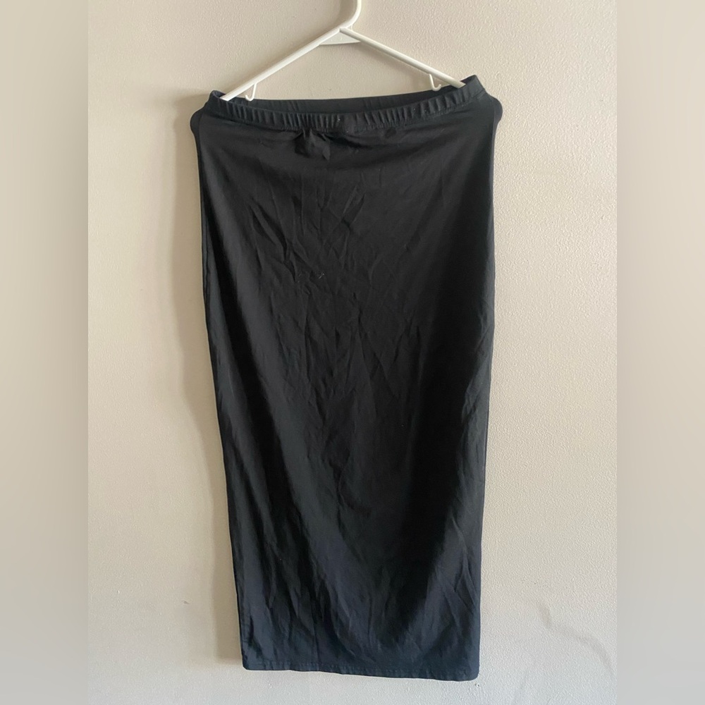 SHEIN Bodycon Skirt Black Size L - Picture 2 of 3